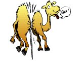 Camel Through Eye Of Needle Clipart.