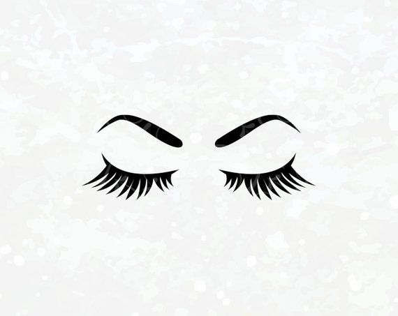 Makeup svg Eyelashes SVG Eyes SVG Eyebrows Lash SVG Brow.