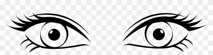 Picture Free Library Two Eyes Clipart Black And White.