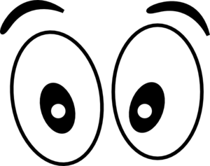 Cartoon Eyes Clipart.