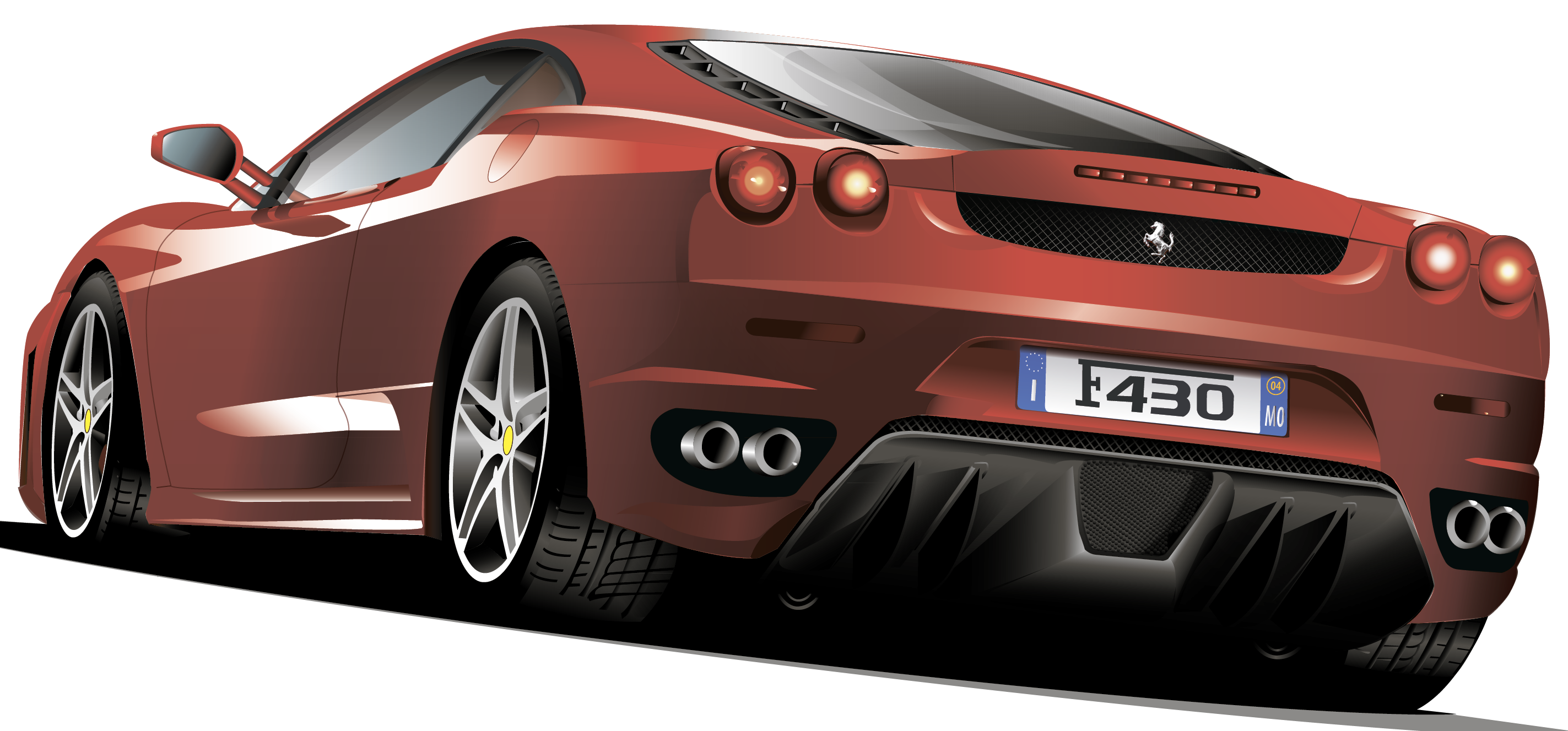 Ferrari F430 PNG Clipart.