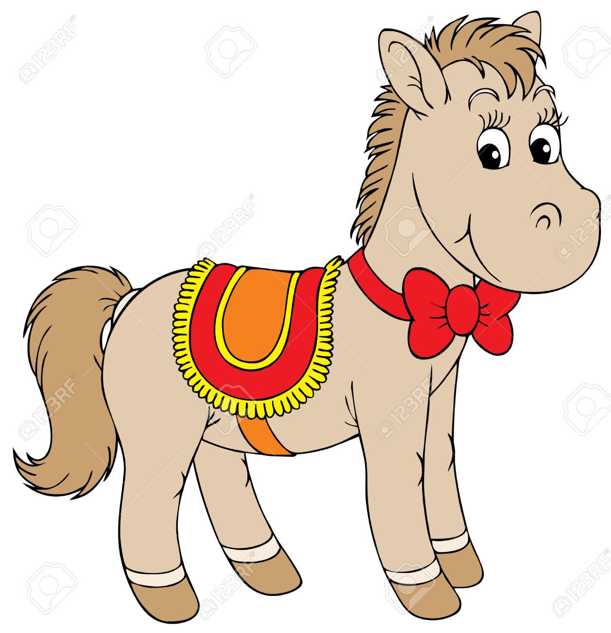 Foal clipart.