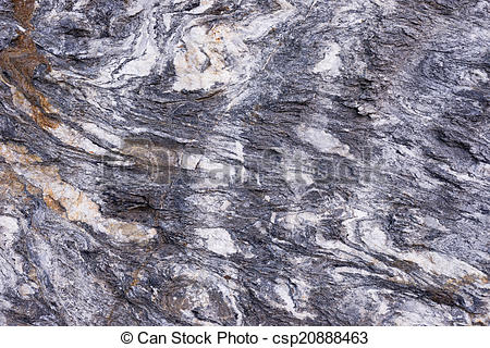 Stock Image of Folded rock.