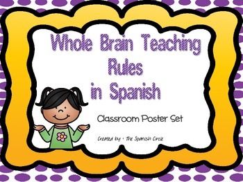 Whole Brain Teaching Posters in Spanish.