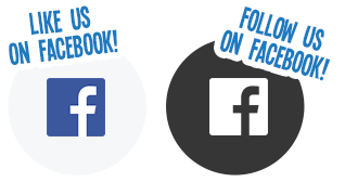 Follow Us On Facebook Logo.