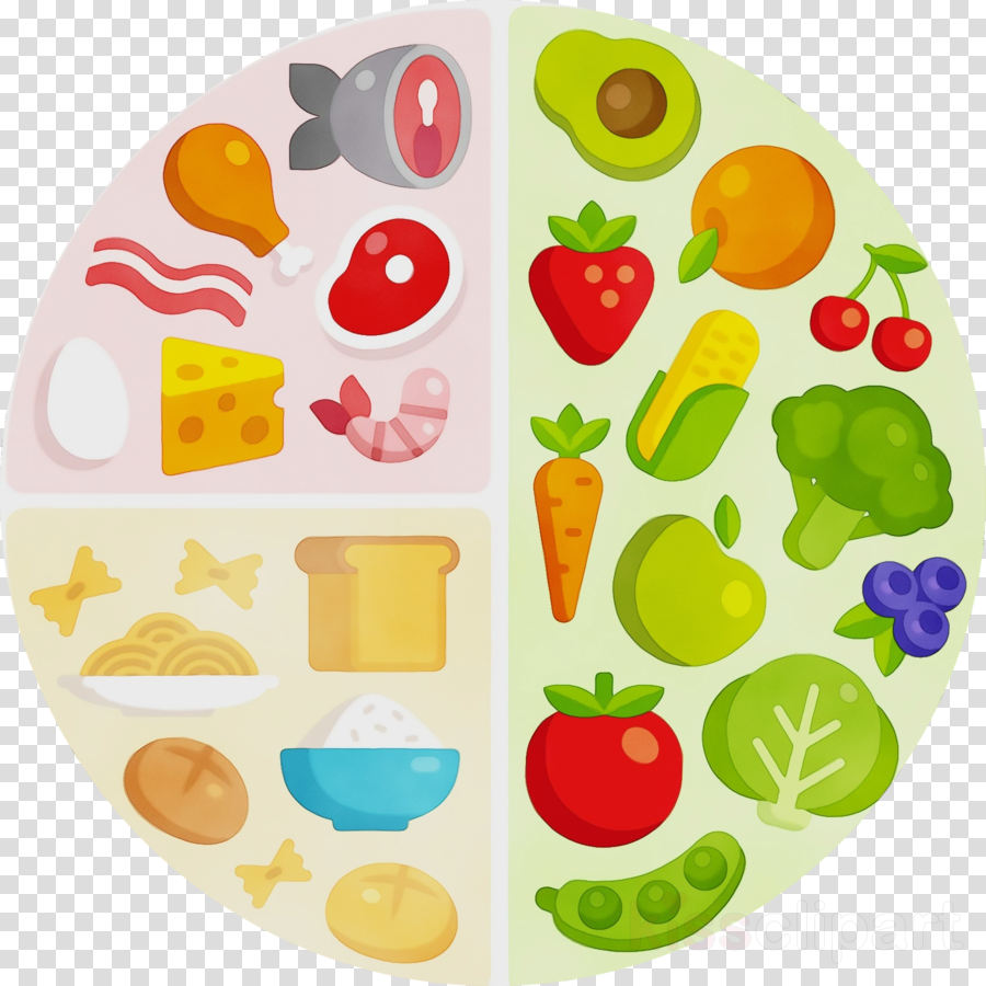 food group clip art plate clipart.