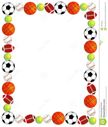 Free sport clipart borders.