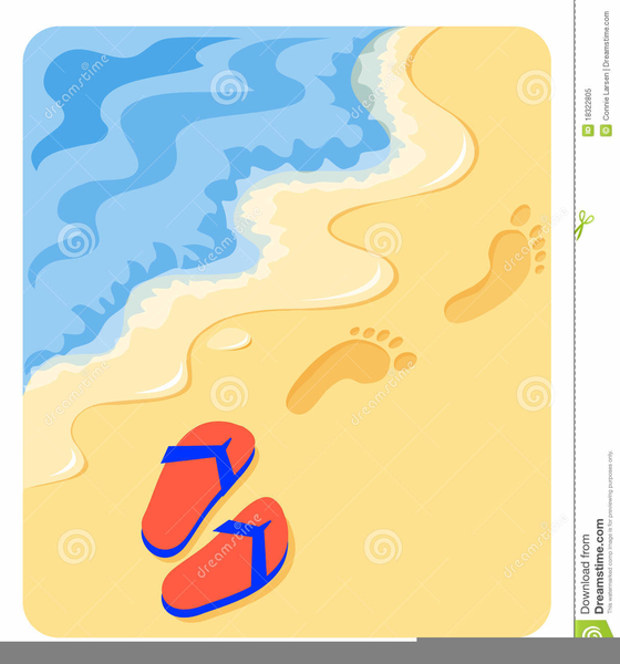 Free Clipart Footprints In The Sand.