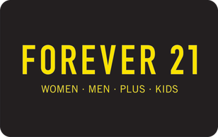 Forever 21 Gift Card.