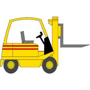 Fork Truck Clipart.