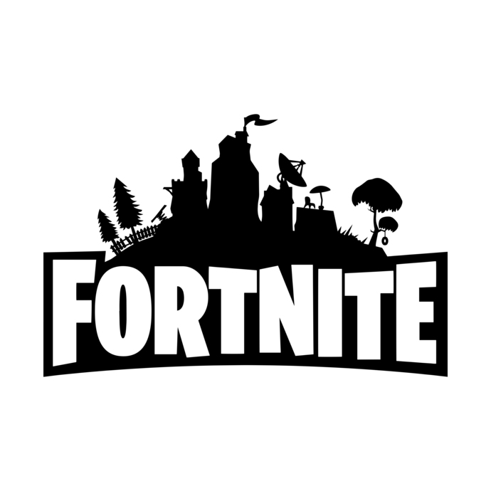 Fortnite 01 logo symbol graphics design SVG DXF EPS Png Cdr Ai Pdf Vector  Art Clipart instant download Digital Cut Print File Shirt Decal.