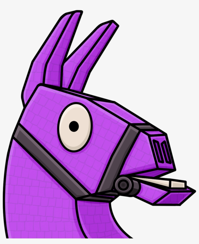 Fortnite Llama Emote 1120 Transparent PNG.