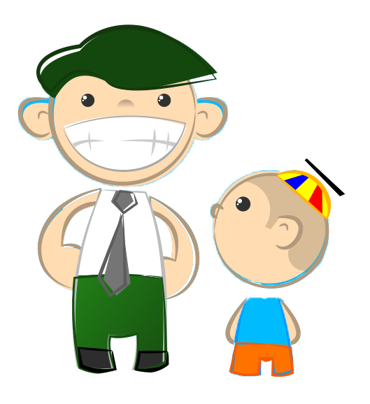 Father And Son Clipart.