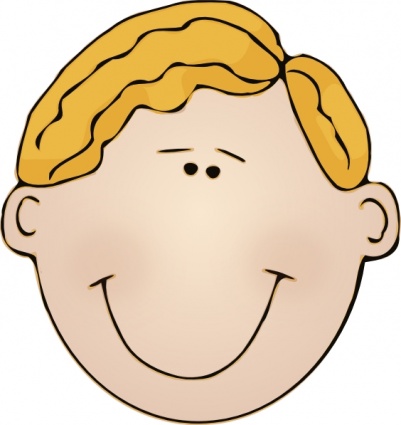 Boy Face Clipart.