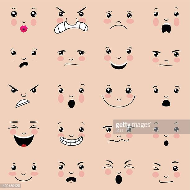 60 Top Facial Expression Stock Illustrations, Clip art, Cartoons.