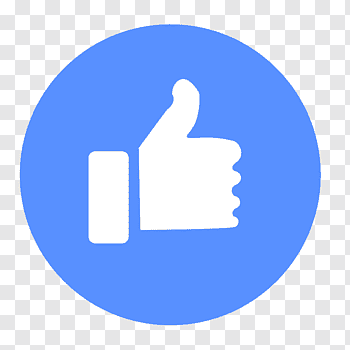 Facebook like button cutout PNG & clipart images.