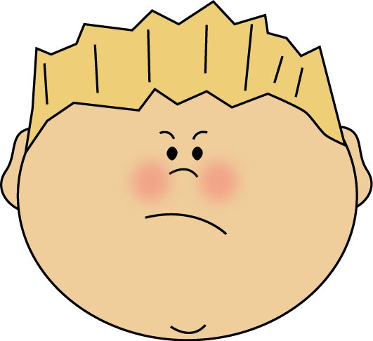 Angry Face Clipart.