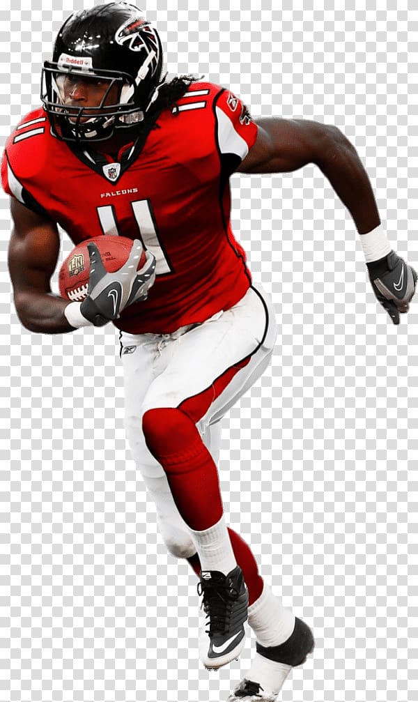 Football player, Julio Jones Atlanta Falcons transparent.