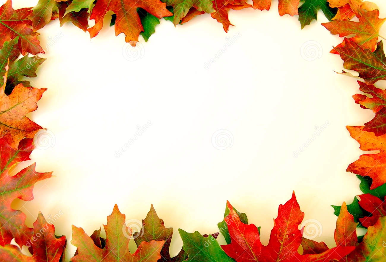 Leaves Clipart Border.