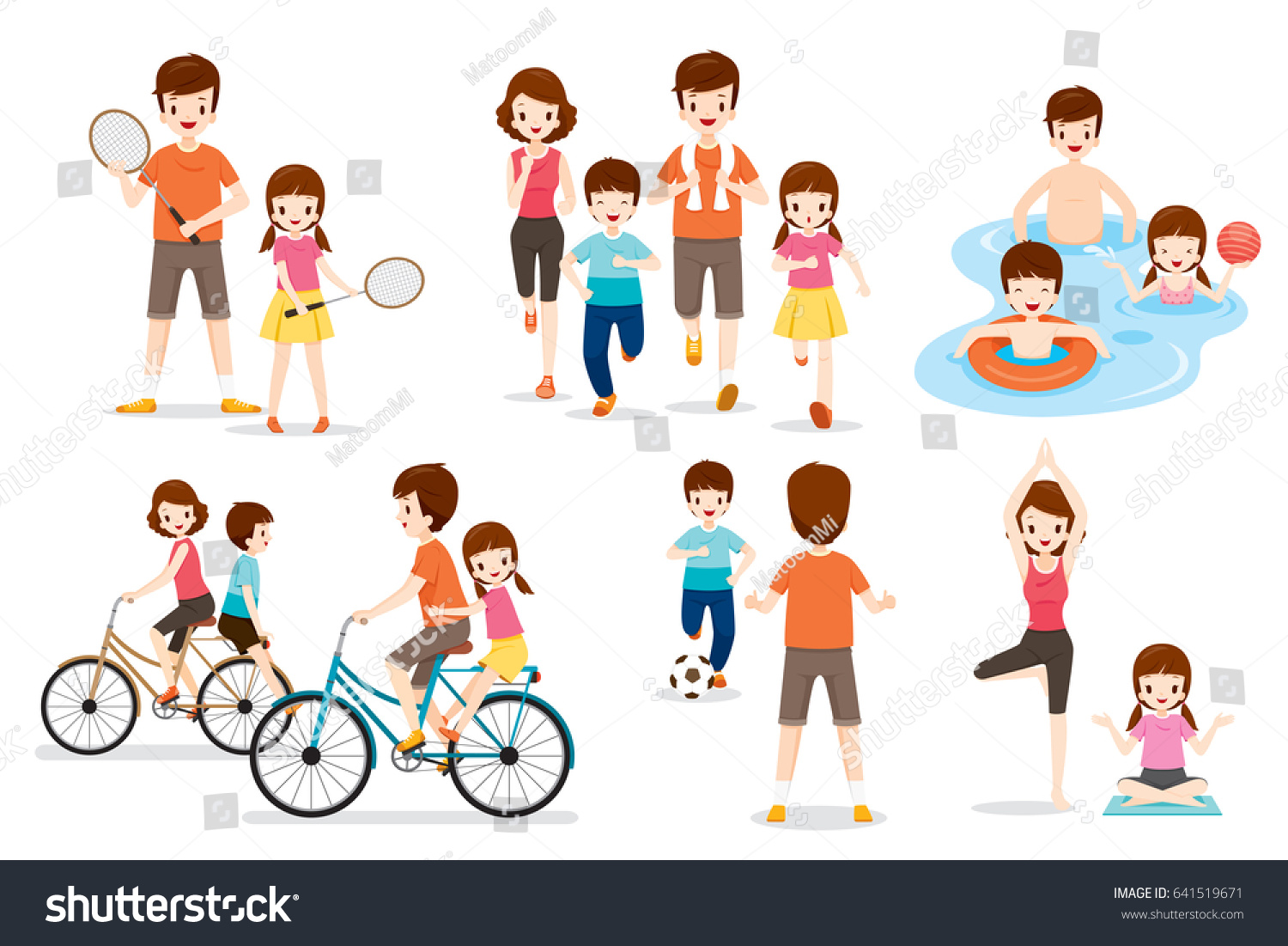 Family activities clipart 7 » Clipart Station.