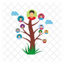 Family Tree Icon.