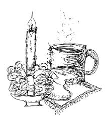 Moravian Love Feast Clipart.