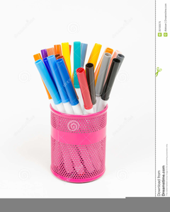 Felt Pens Clipart.