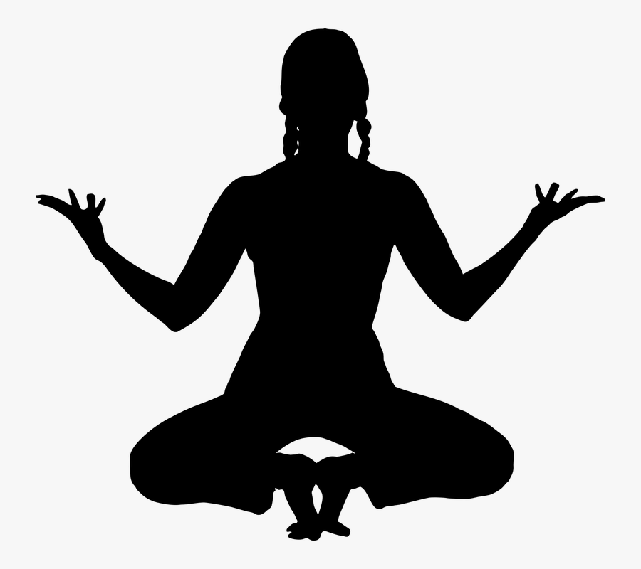 Meditation, Yoga, Silhouette, Exercise, Female, Fitness.