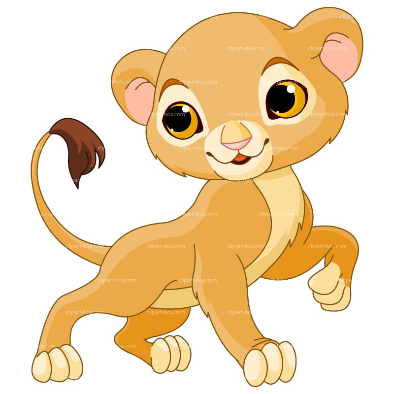 Free Female Lion Clipart.