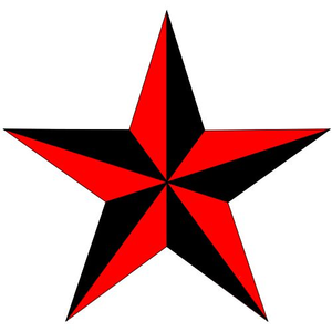 Five Point Star Clipart.