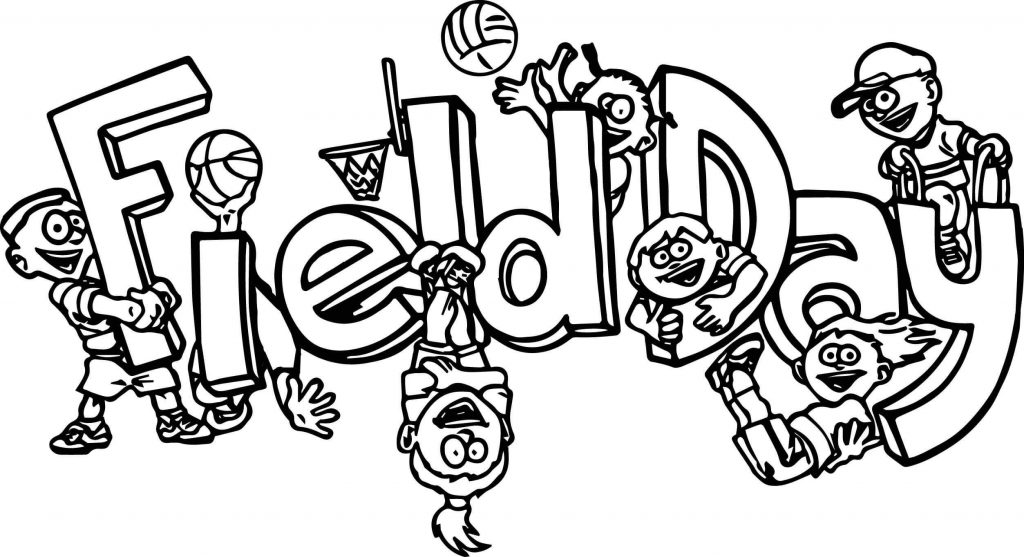 Field day clipart black and white 4 » Clipart Station.