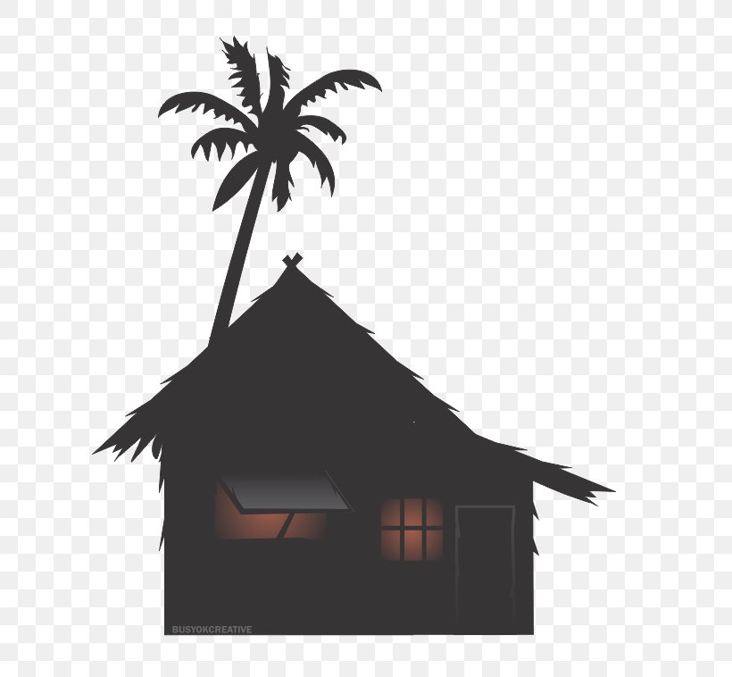 Philippines Nipa Hut Drawing House Clip Art, PNG, 667x758px.