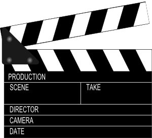 Film production clipart.