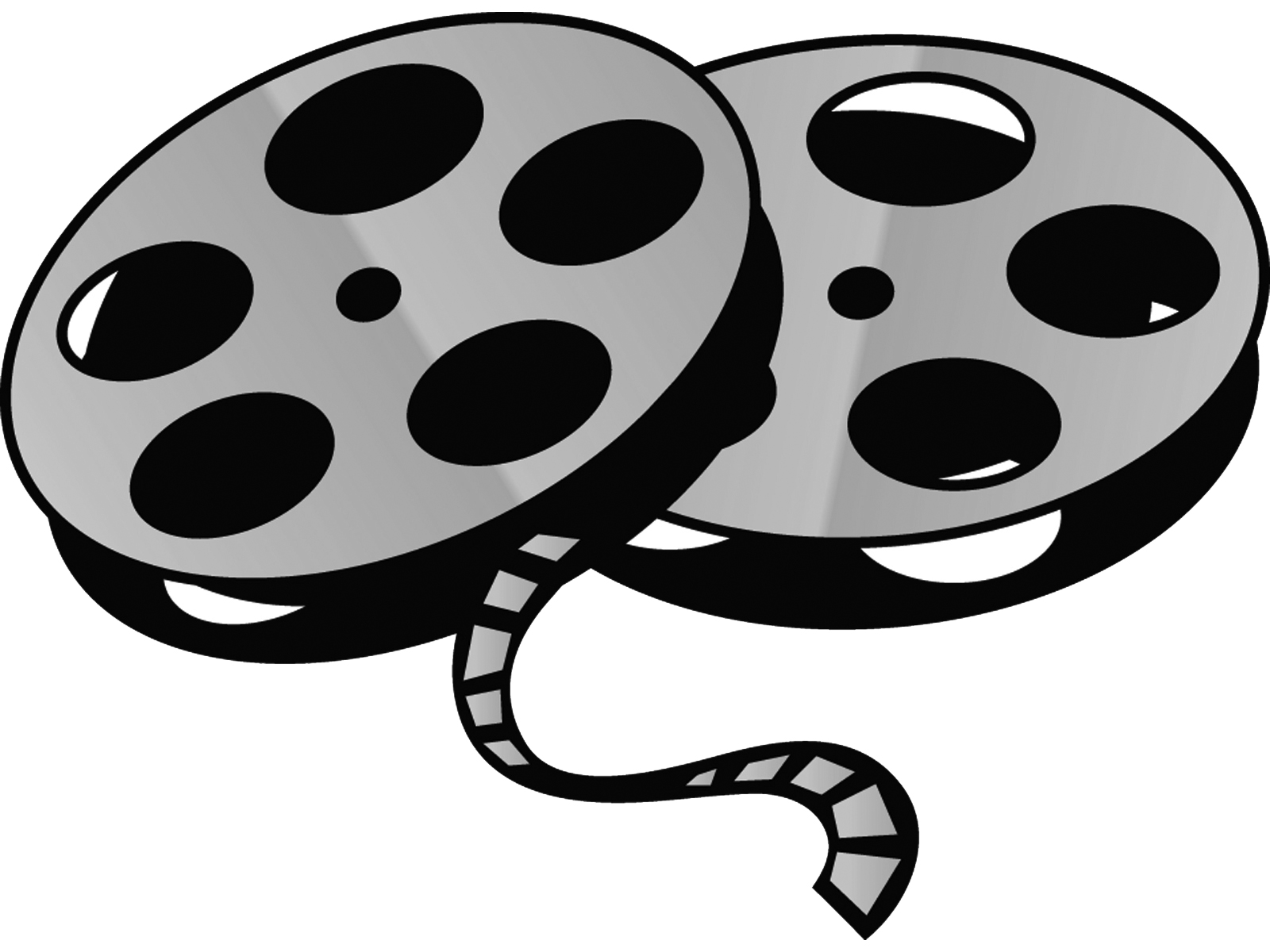 Film reel clip art.