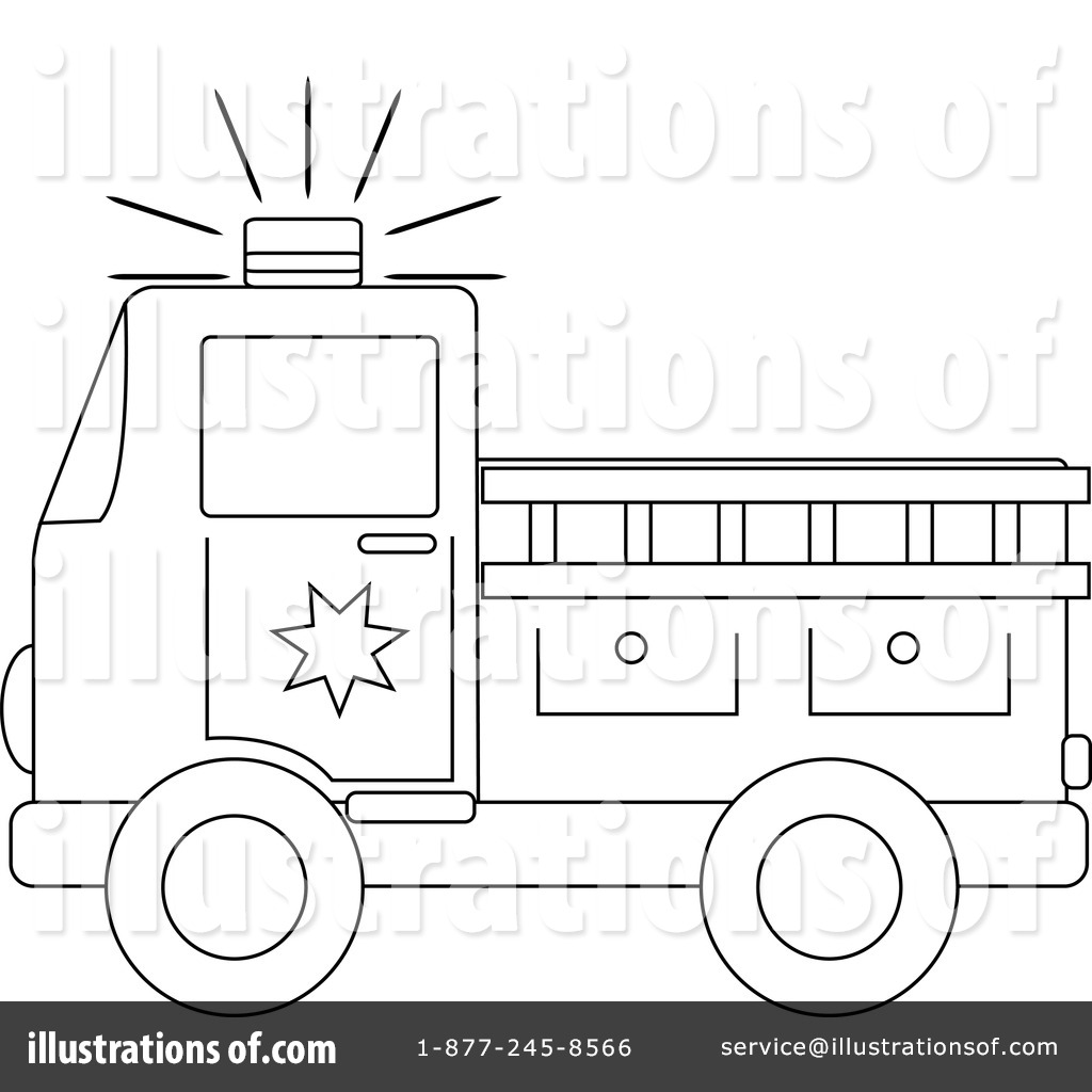 Fire Truck Clipart #212299.