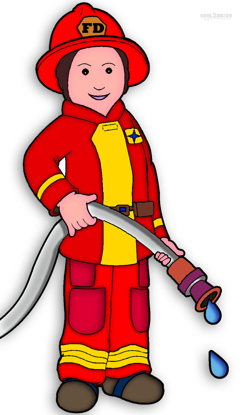 Fire Fighter Clipart.