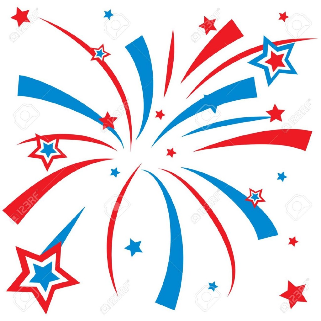 Fireworks clip art red clipart firework clipart.