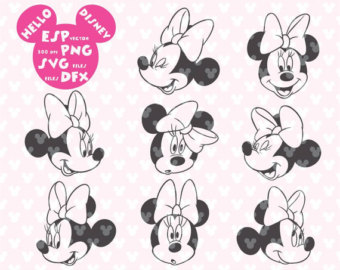 My First Disney Trip Minnie Clipart.