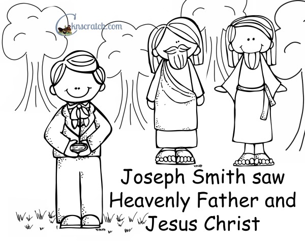 click the joseph smith first vision coloring pages to view.