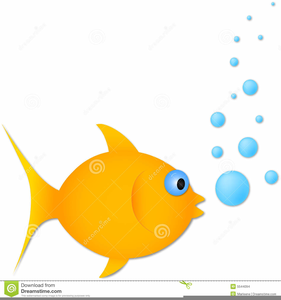 Fish Bubbles Clipart.