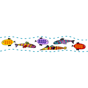 Fish Clipart Border.