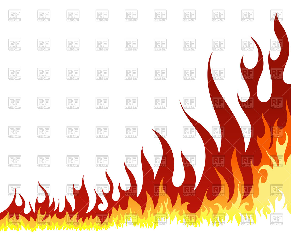 Fire Border Clipart.