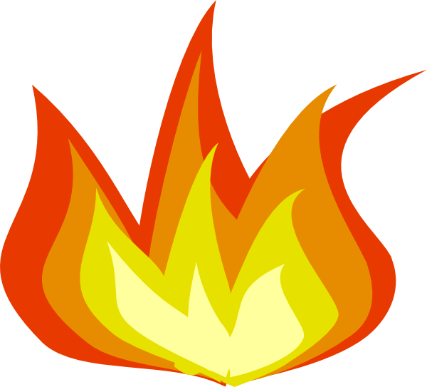 Fire Flames Clipart.