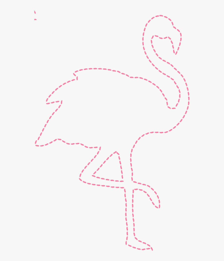 Flamingo Outline Png.