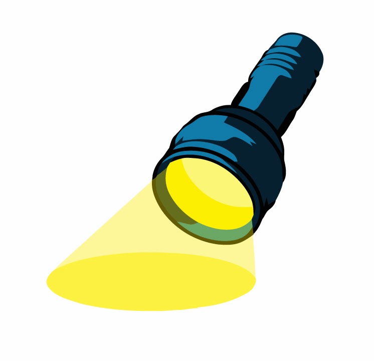 Free animated flashlight clipart.