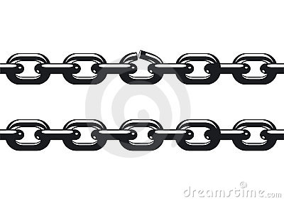 Tow chain clipart.