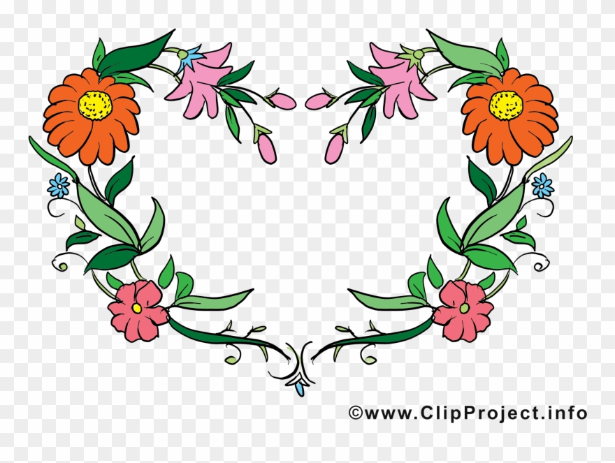 Fleurs Dessin Gratuit Cadre Image Clipart (#353349).