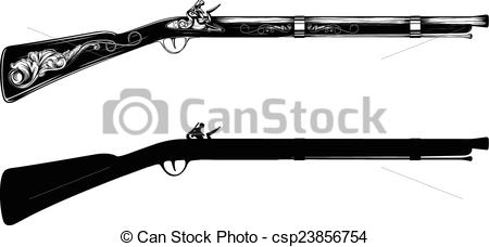 Flintlock Vector Clip Art Illustrations. 130 Flintlock clipart EPS.