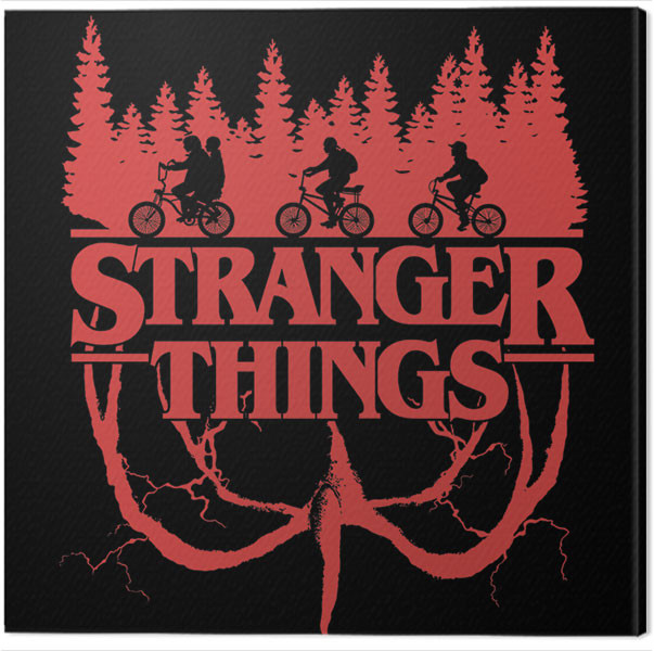 Canvas Print Stranger Things.