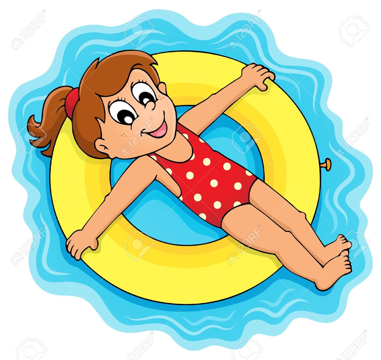 Float on water clipart.